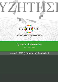 Syzetesis - Rivista online
