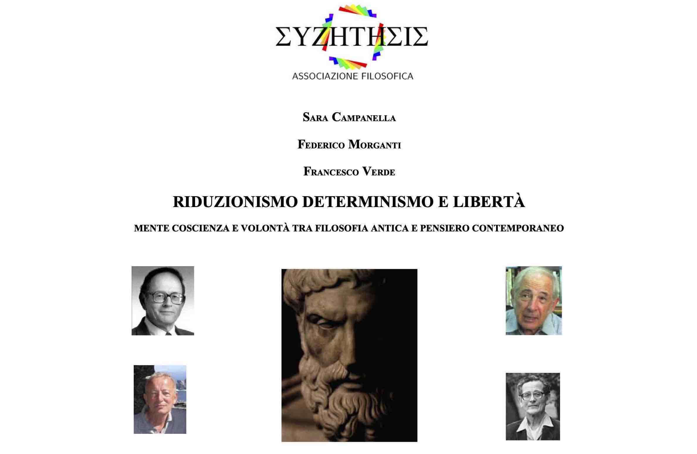 Riduzionismo Determinismo e Libertà