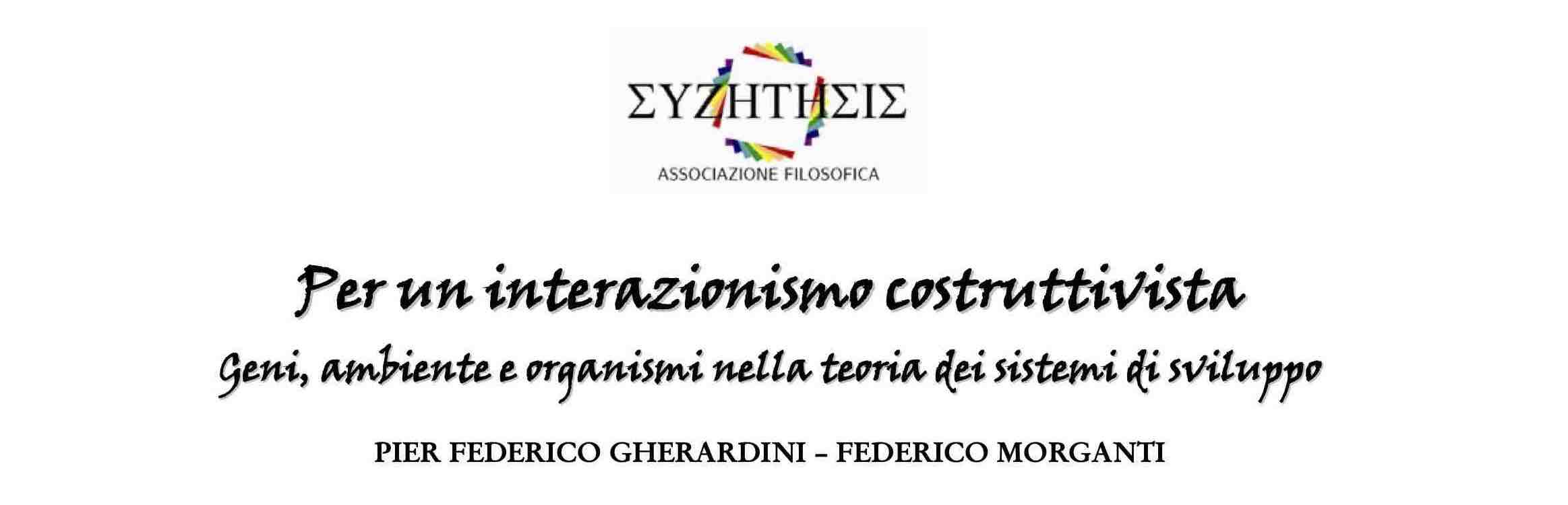 Per un interazionismo costruttivista