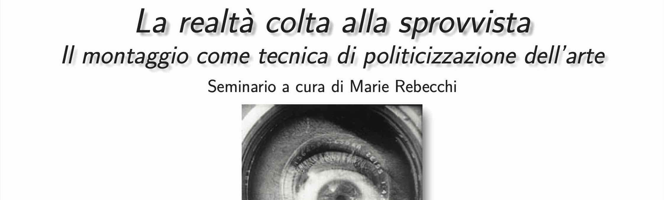 La realtà colta alla sprovvista