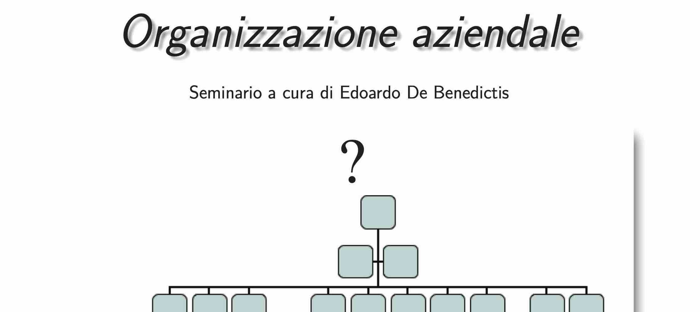 Organizzazione aziendale