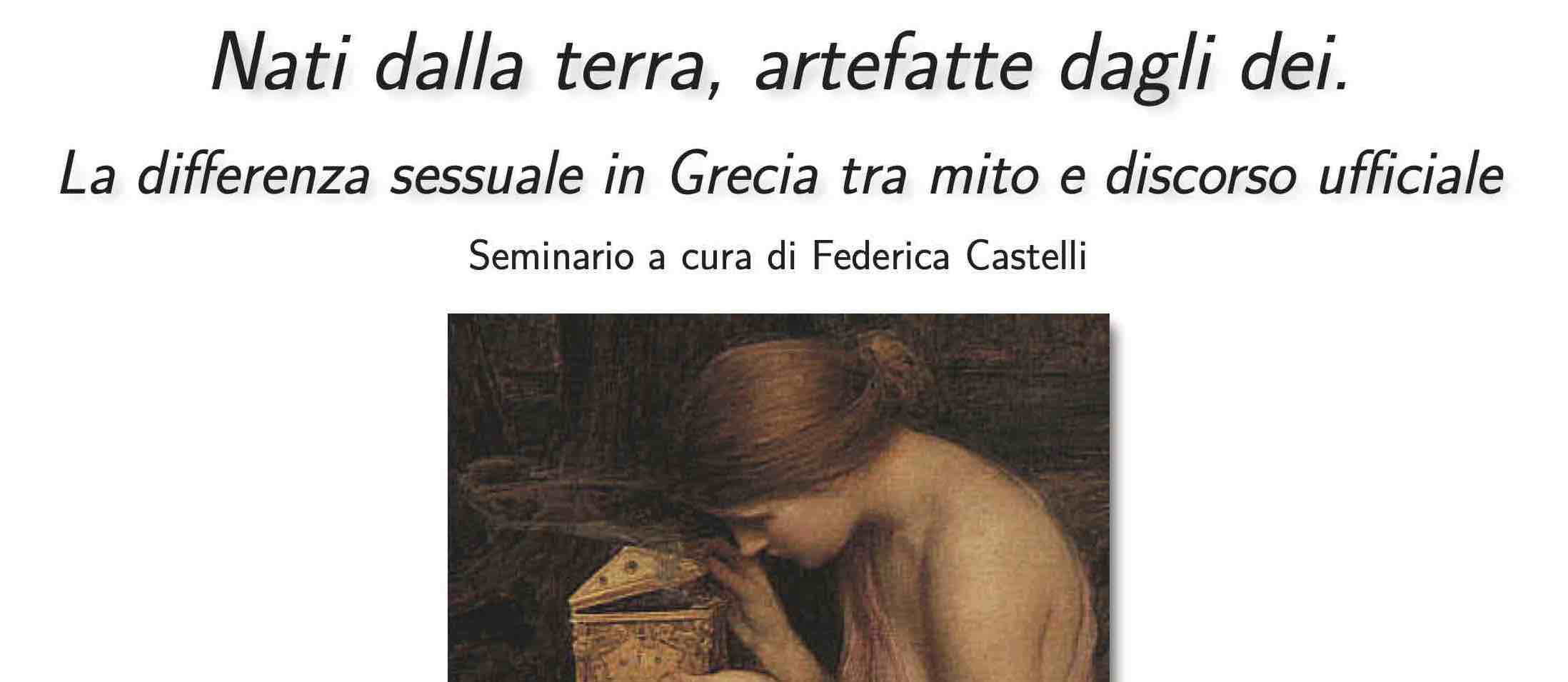 Nati dalla terra, artefatte dagli dei