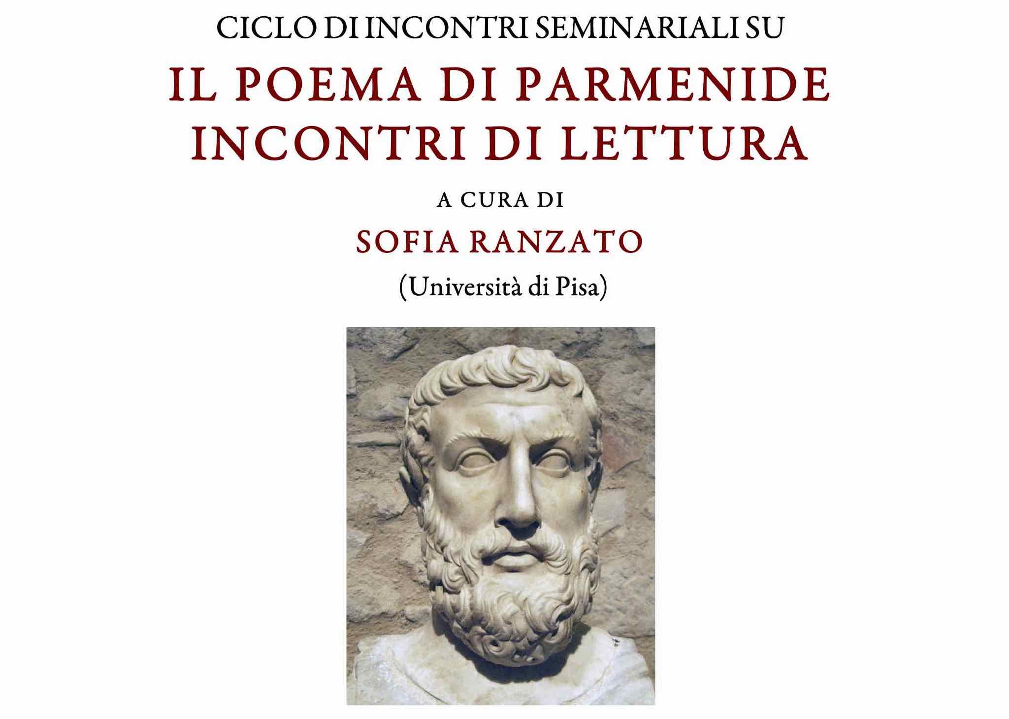 Il poema di Parmenide: incontri di lettura