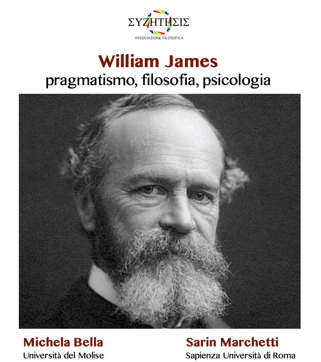 William James: pragmatismo, filosofia, psicologia